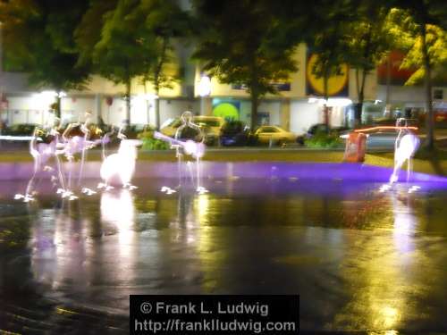 Beatles-Platz (Beatles Square) at Night, Hamburg